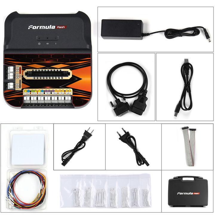 FormulaFLash ECU TCU Chip Tuning Programmer Update Online Supports Bench Boot Read and Write EEPROM / FLASH ECU TCU Chip Tuning Tool